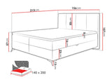 Cama continental 632606