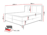 Cama continental 632606