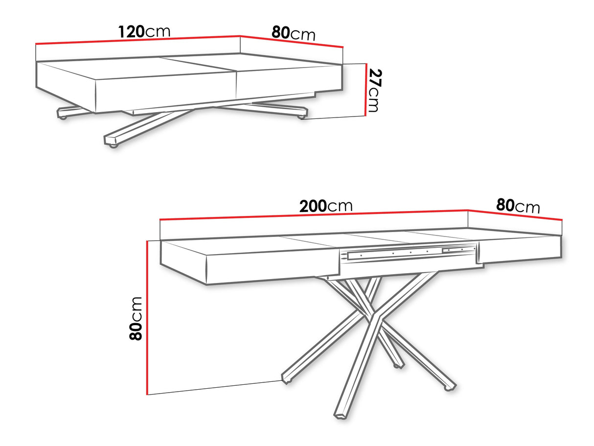 Mesa de centro convertible 634737