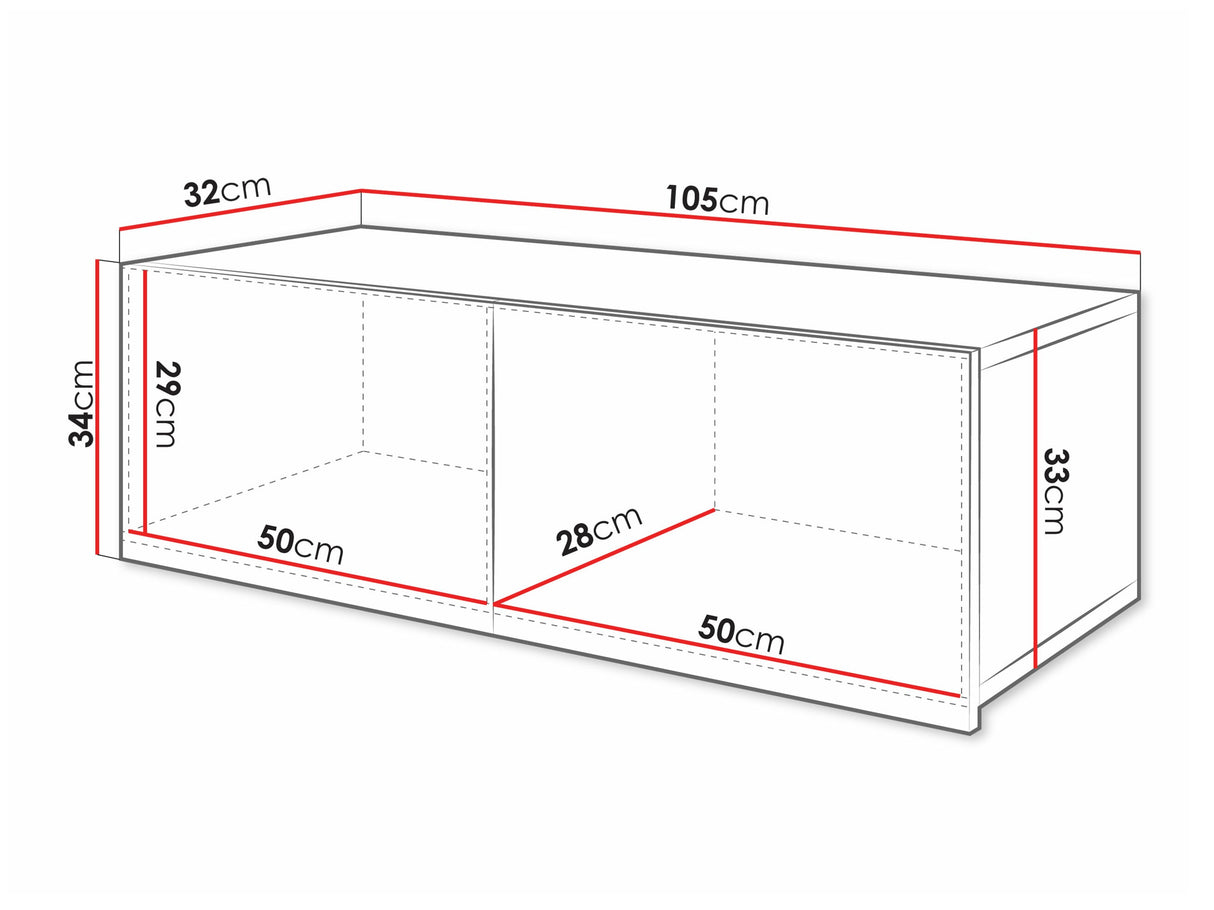 Armario de pared 61413 4507580