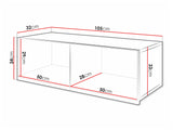 Armario de pared 61413 4507580