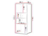 Armario de pared 61414