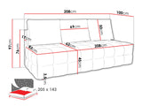 Sofá cama 637675