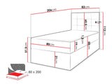 Cama continental 565501