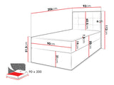 Cama continental 565501