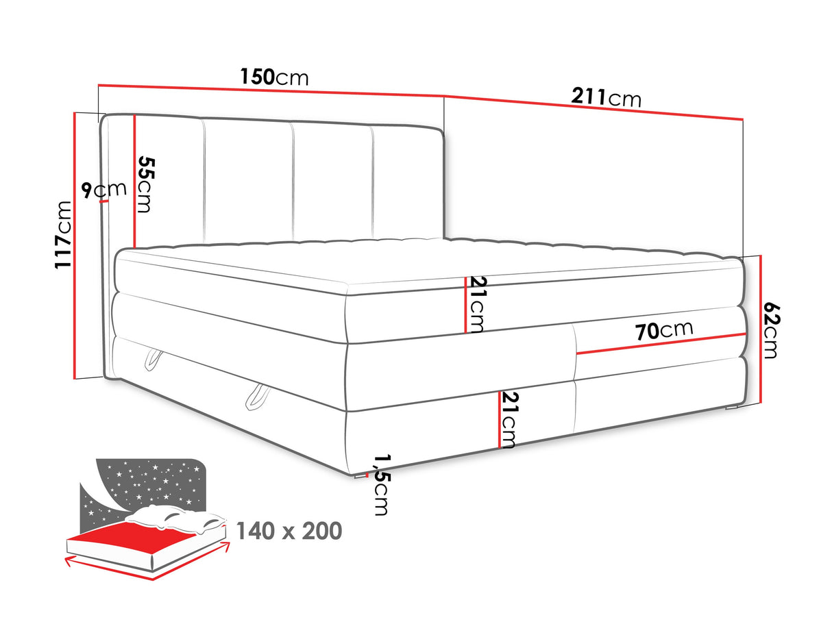 Cama continental 596997 4547804