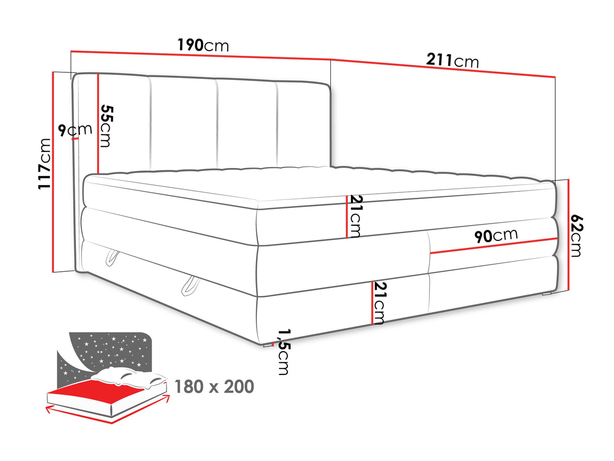 Cama continental 596997 4547835