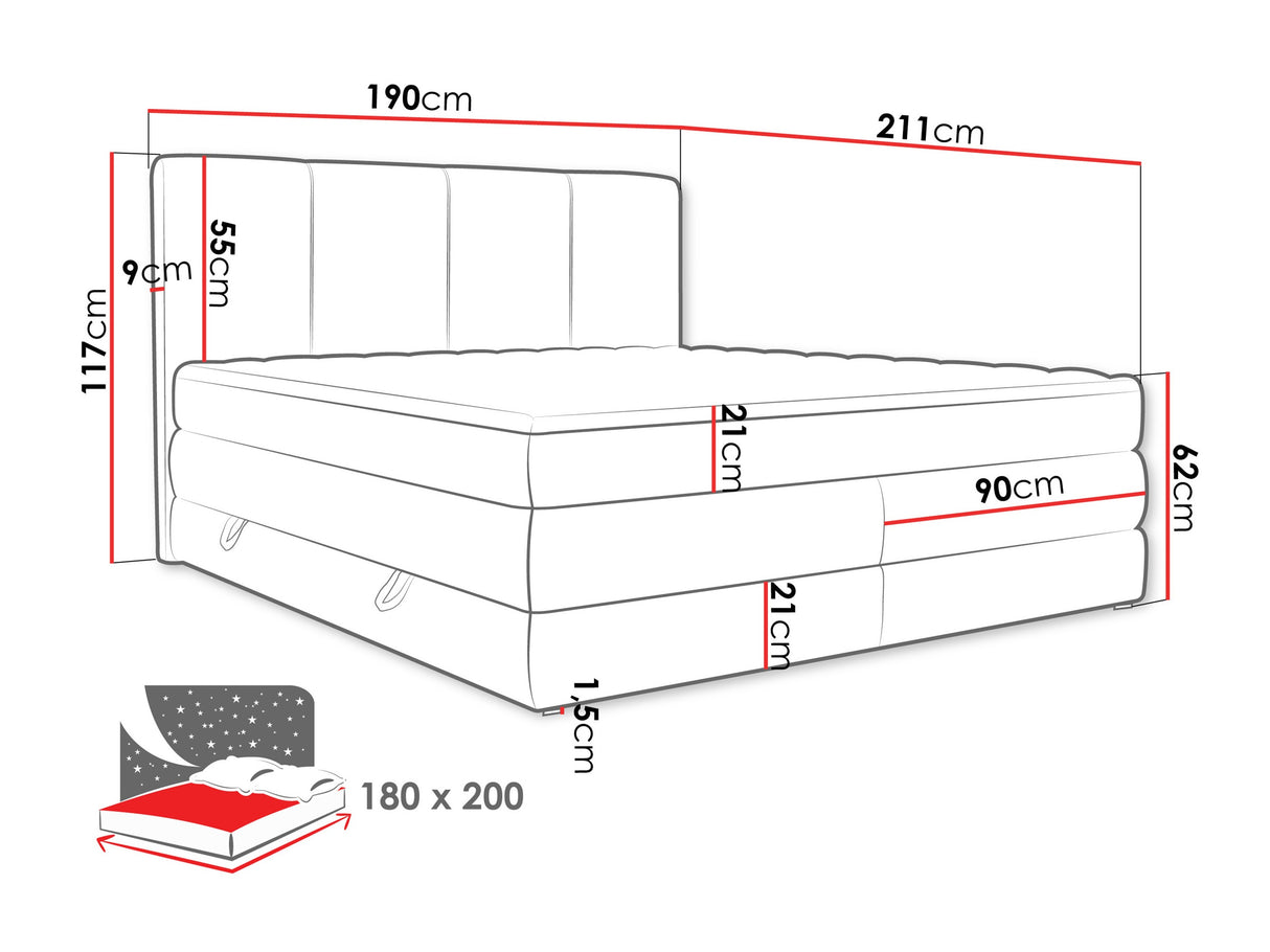 Cama continental 596997 4547841