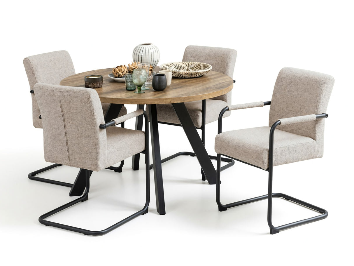 Conjunto de mesas y sillas para comedor 502143 4556401