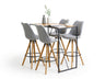 Conjunto de mesas y sillas para comedor 439110 4556687
