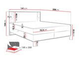Cama continental 640907