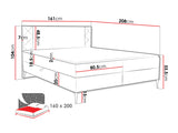 Cama continental 640907