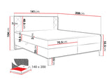 Cama continental 640907