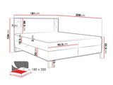 Cama continental 640907