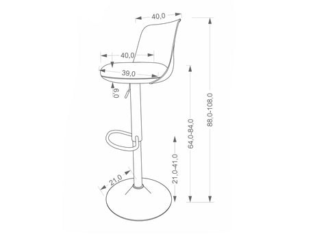 Silla de barra 641895