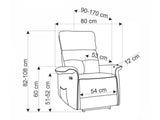 Sillón reclinable 596131 4576608