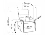 Sillón reclinable 596131