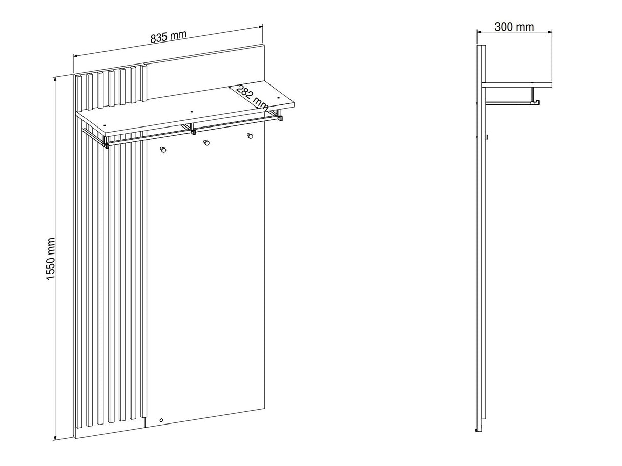 Conjunto para recibidor 643066