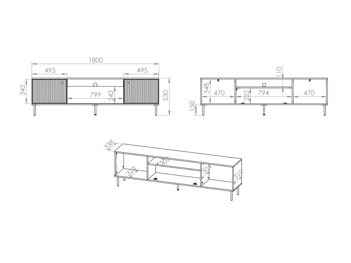 Mueble TV 643397