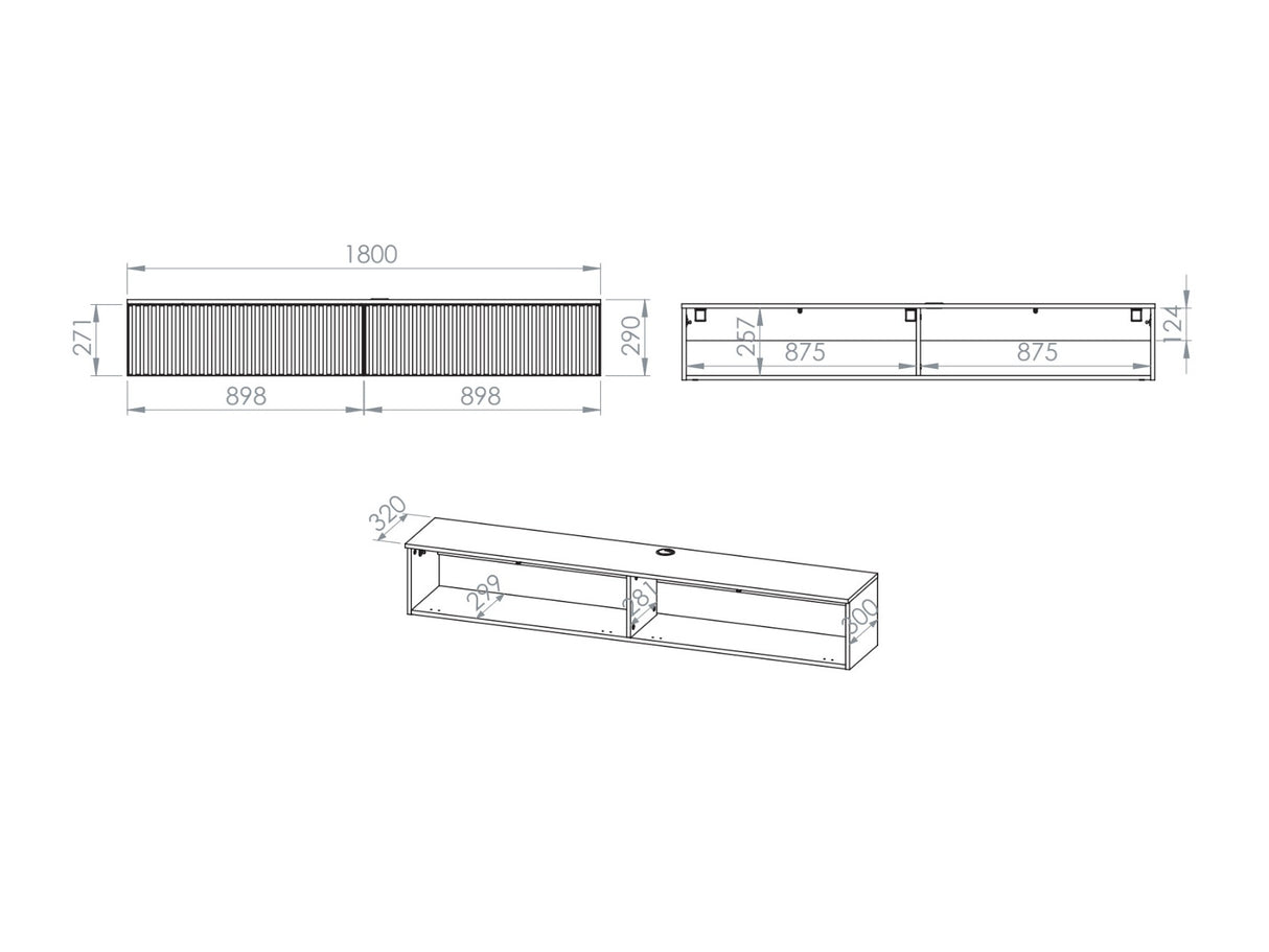Mueble TV 643447