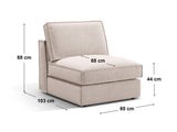 Sillón modular 643752