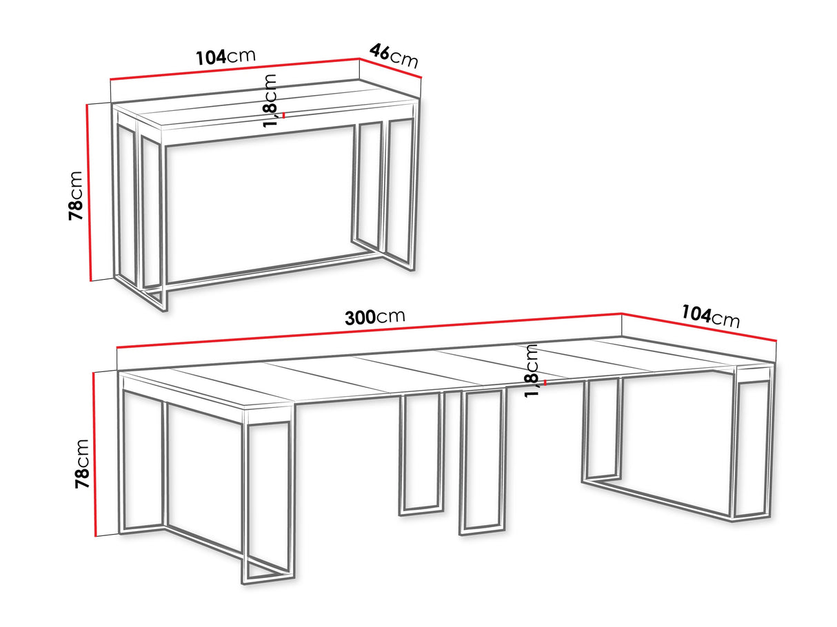 Mesa plegable 645160