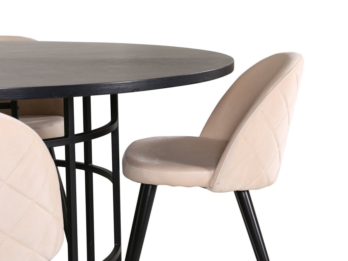 Conjunto de mesas y sillas para comedor 423028