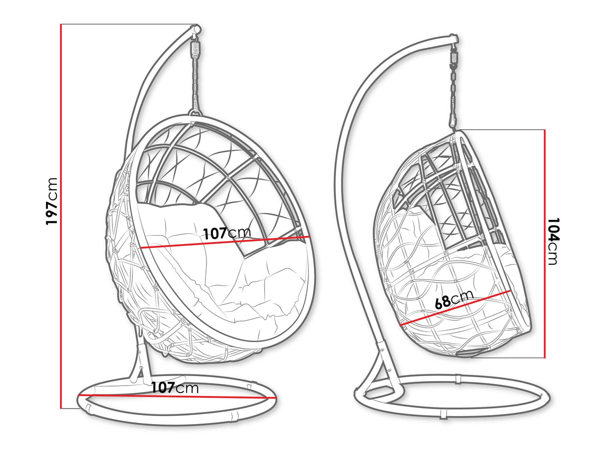 Silla colgante 550828