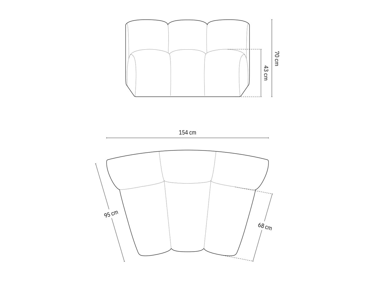 Asientos modulares 646611