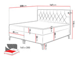 Cama continental 650101