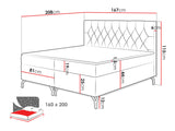 Cama continental 650101