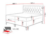 Cama continental 650101
