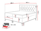Cama continental 650101