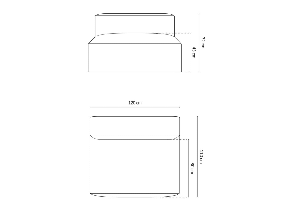 Sillón modular 649321