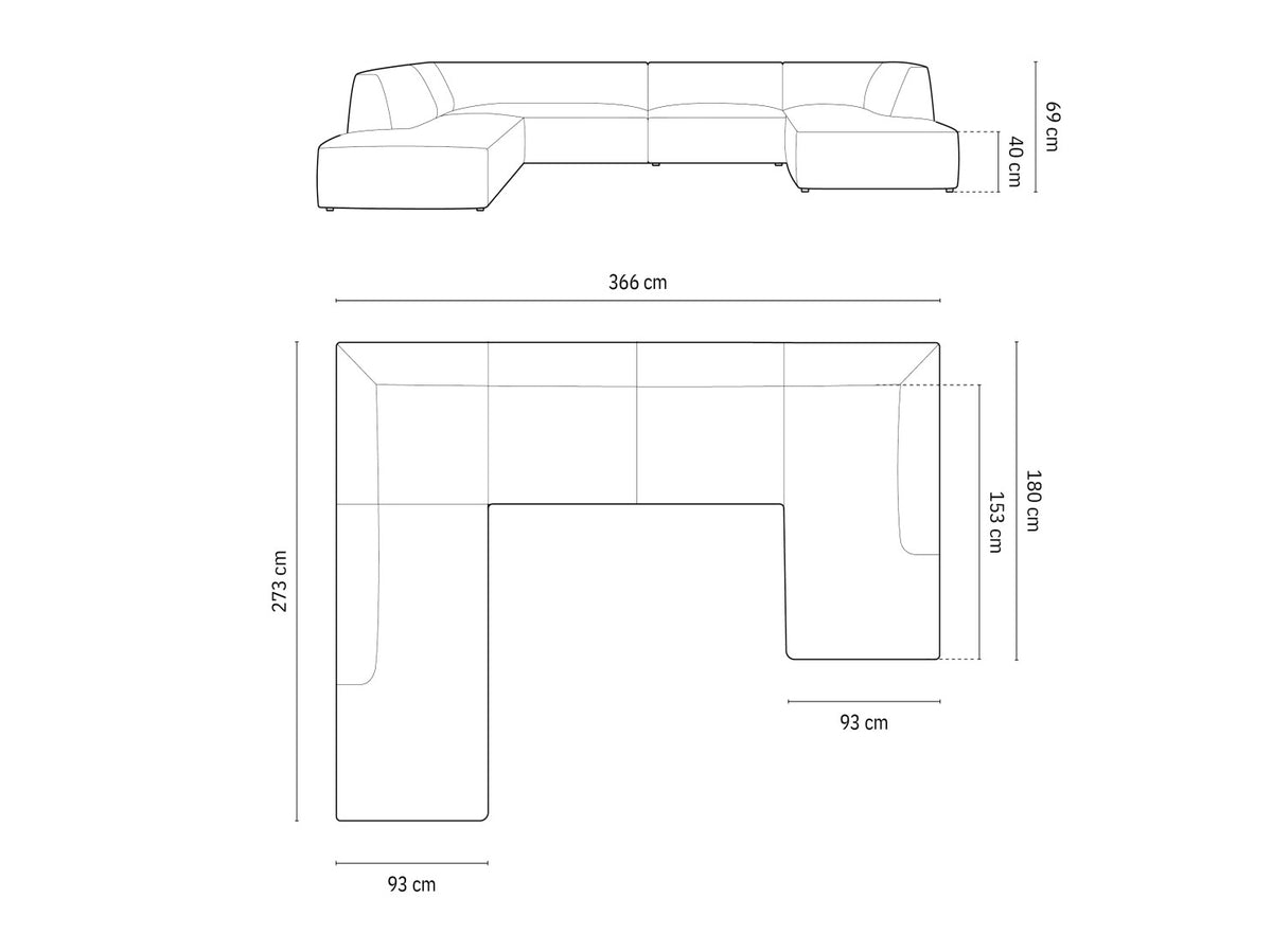 Sofá rinconero 651427