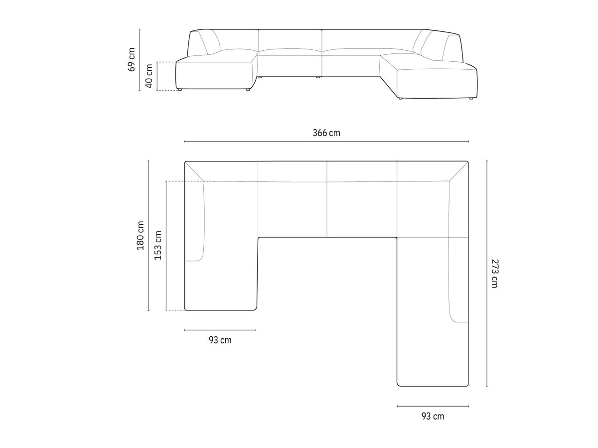 Sofá rinconero 651427