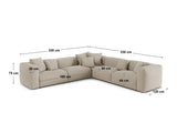Sofá rinconero modular 652689