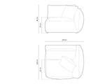 Asientos modulares 654033