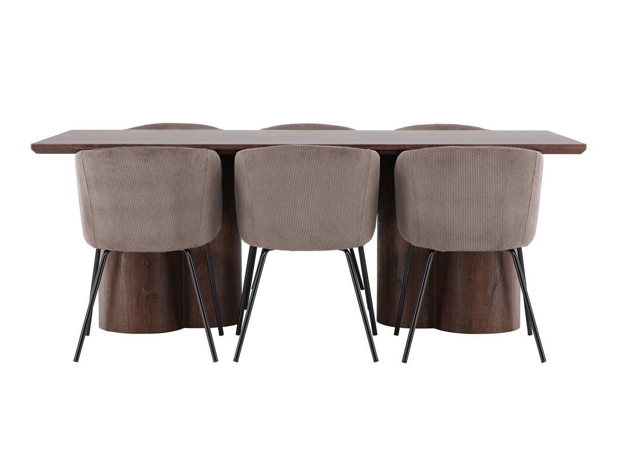 Conjunto de mesas y sillas para comedor 640266 4724222
