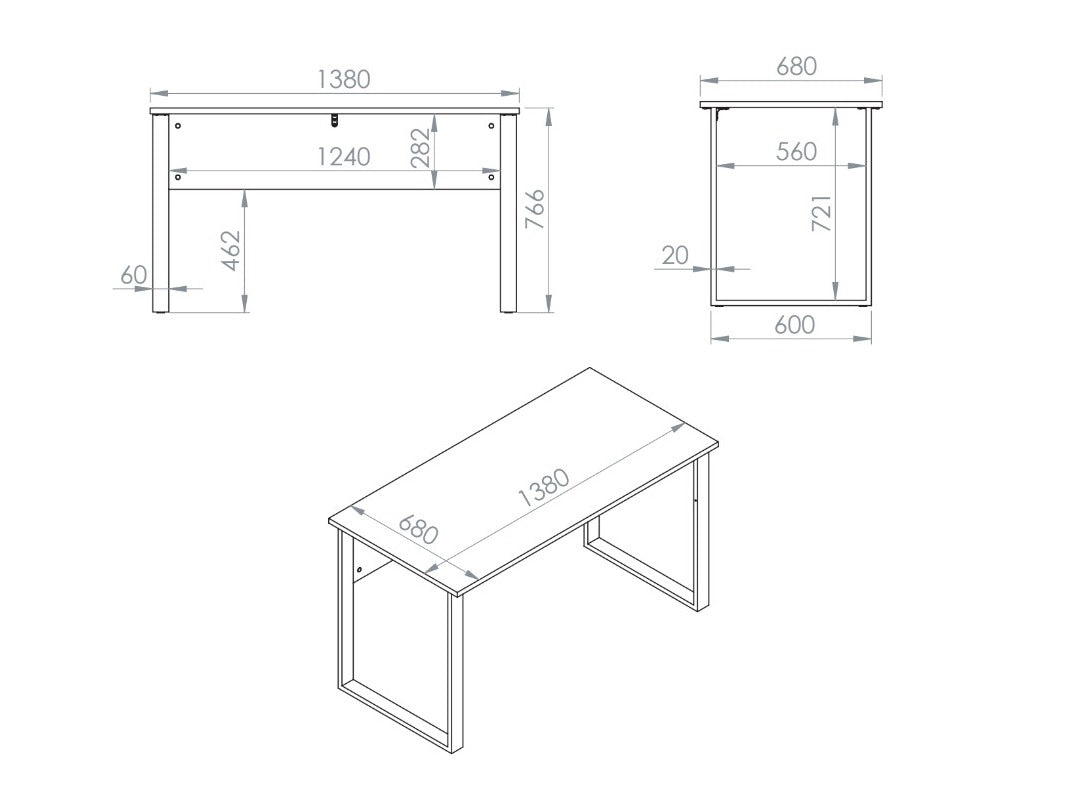 Mesa de oficina 656137