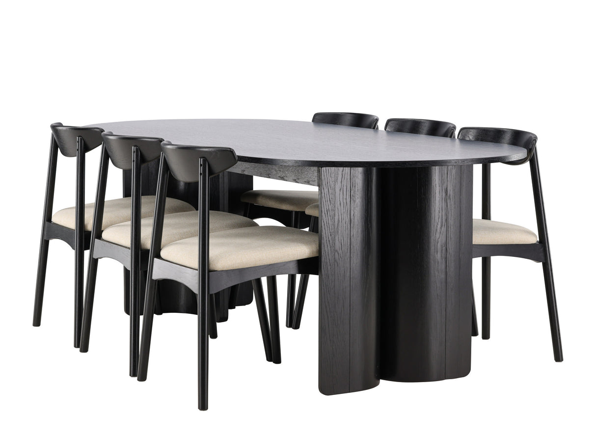 Conjunto de mesas y sillas para comedor 656300
