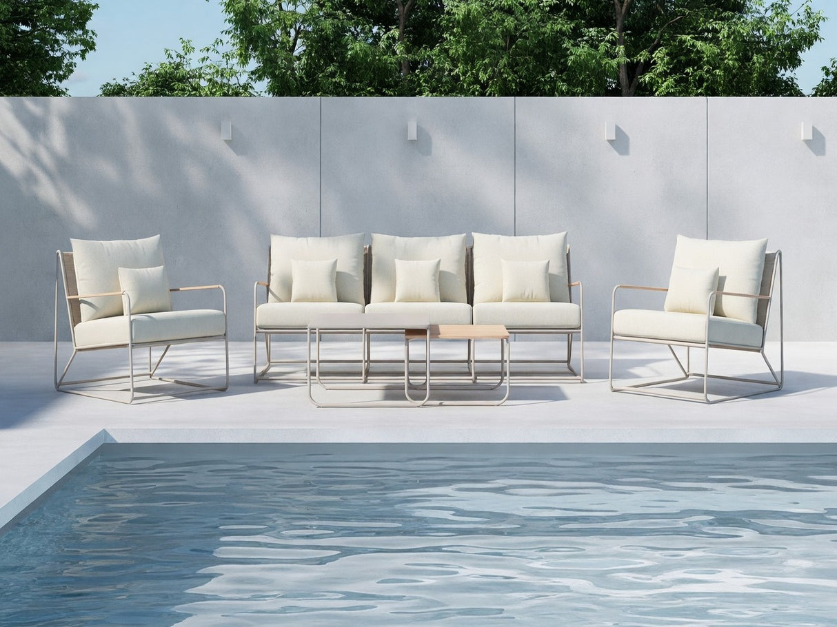 Conjunto de muebles de exterior 656813