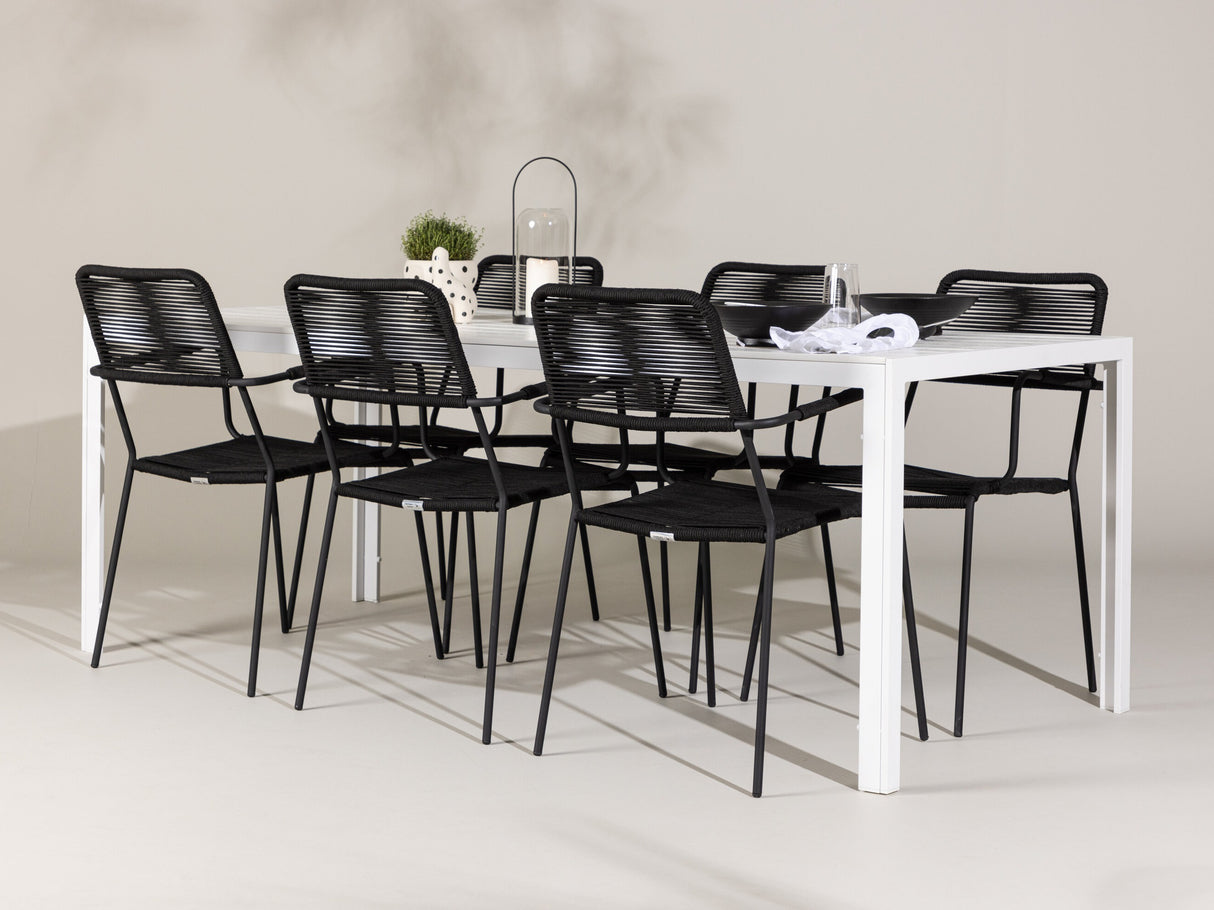 Conjunto de mesa y sillas 657280