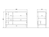 Conjunto de mueble de baño 658492