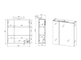 Conjunto de mueble de baño 658492