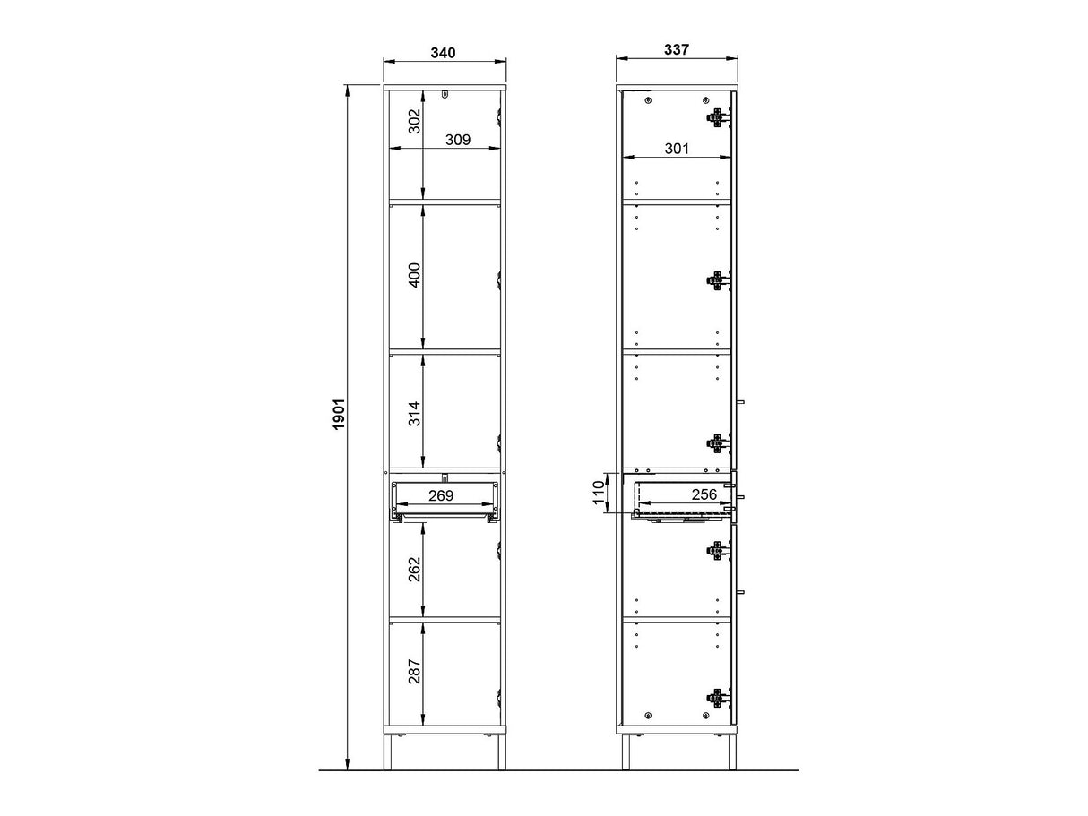 Conjunto de mueble de baño 658636