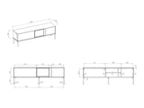 Mueble TV 659424