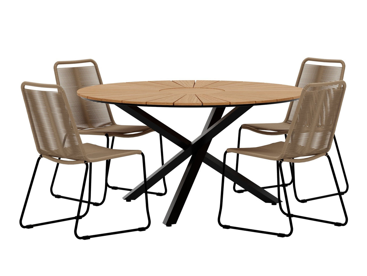 Conjunto de mesa y sillas 660255