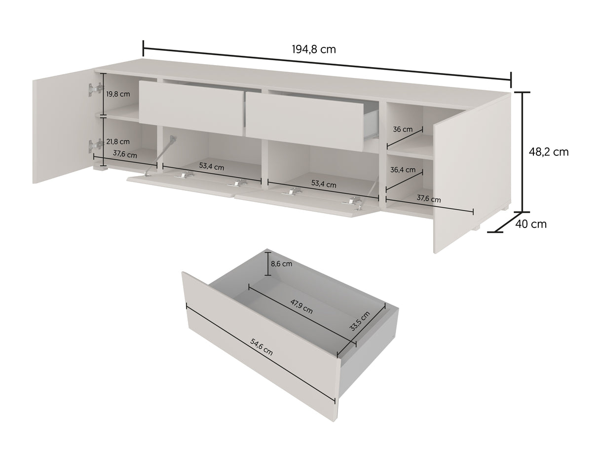 Mueble TV 613674 4809651