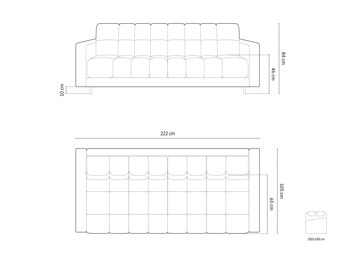 Sofá cama 661664